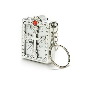 Gold Mini Bible Keychain