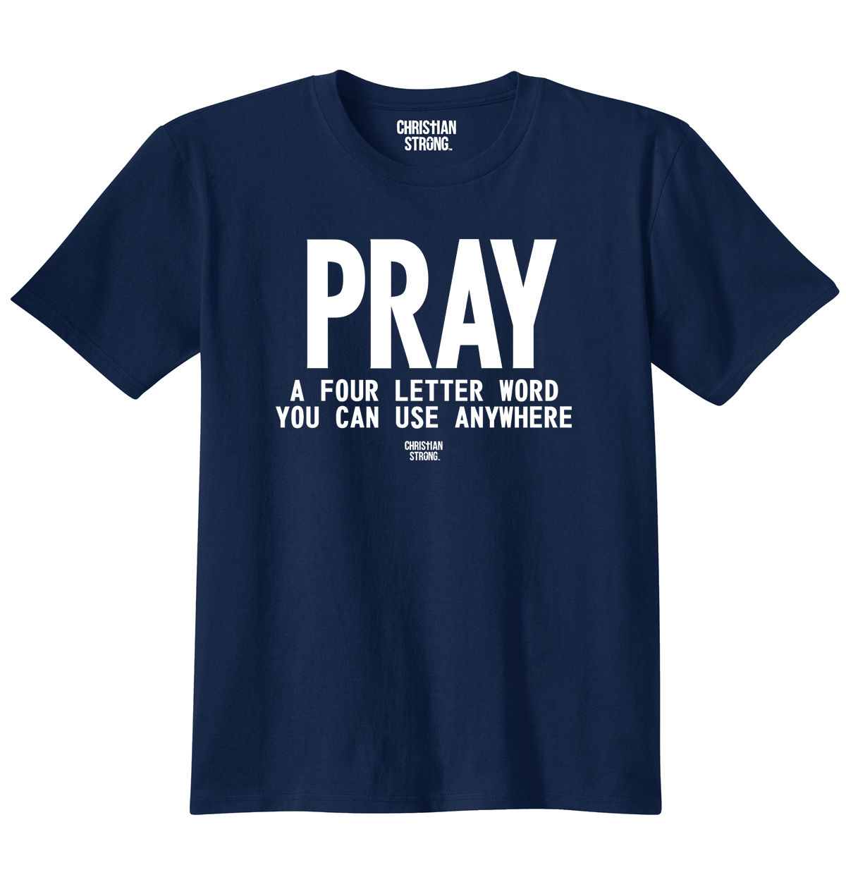 Pray Anywhere Christian T-Shirt - Image 2