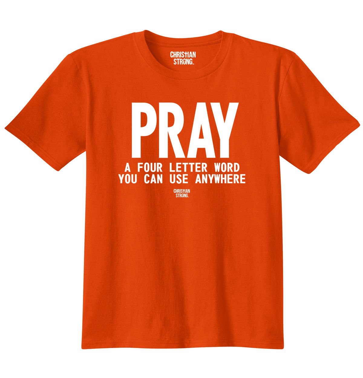 Pray Anywhere Christian T-Shirt - Image 3